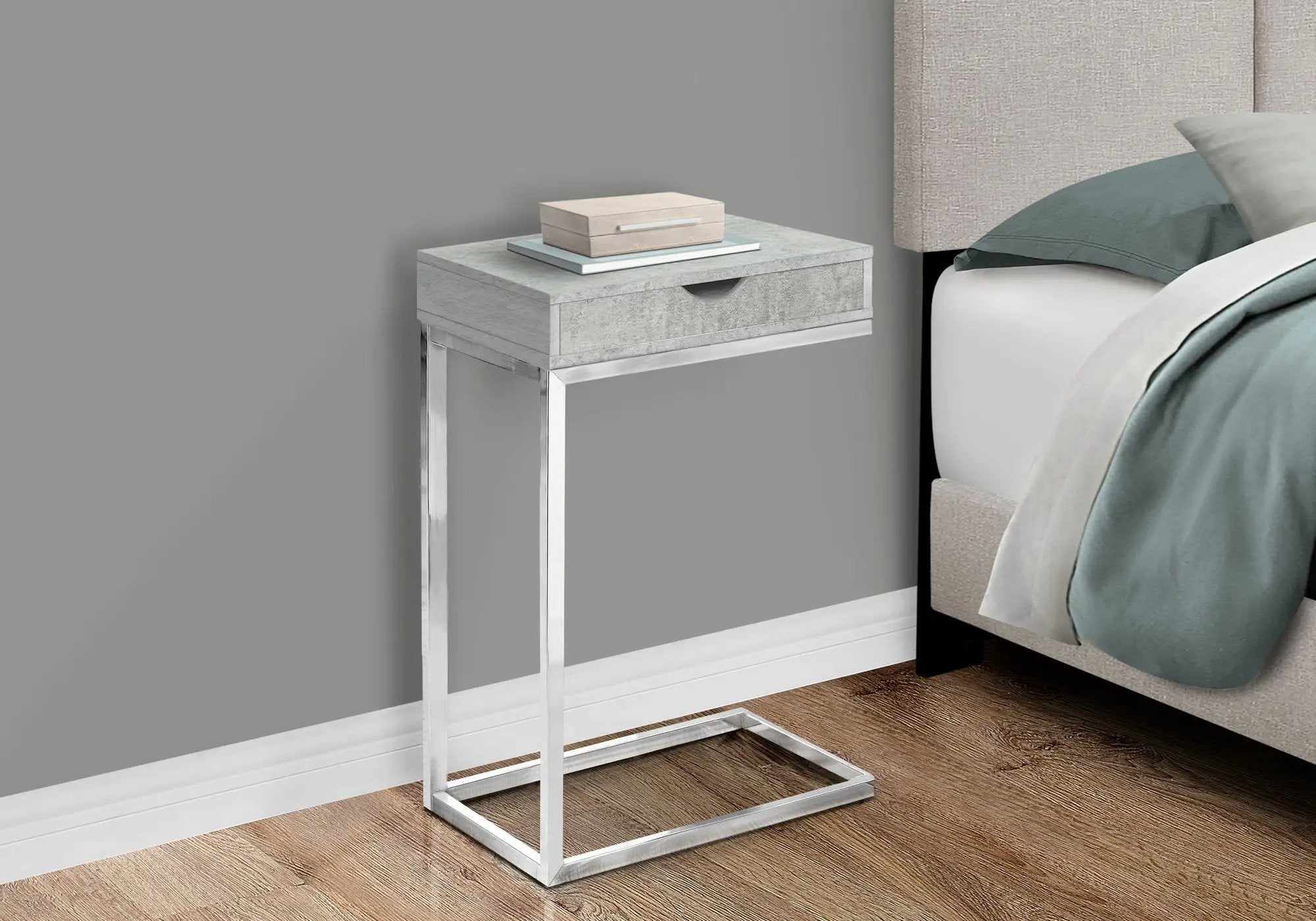 Accent Table, C - Shaped Contemporary Elegant Desig by Unique Piece Furniture