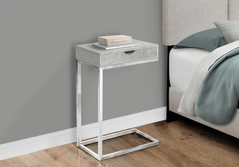 Accent Table, C - Shaped Contemporary Elegant Design by HouseOfZazla