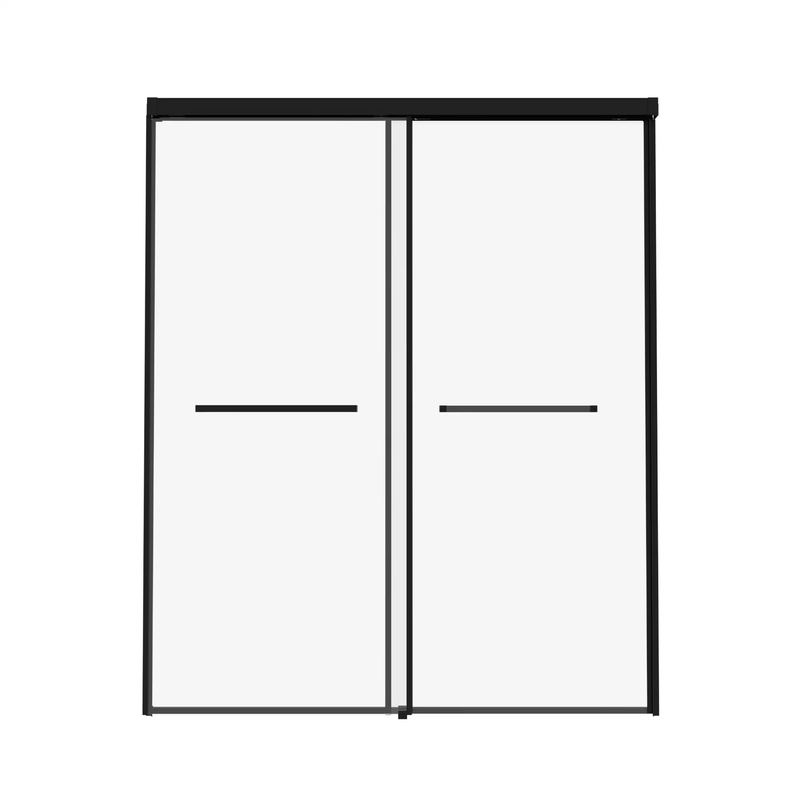 60 in. W x 72 in. H Semi-Frameless Sliding Shower Door by HouseOfZazla