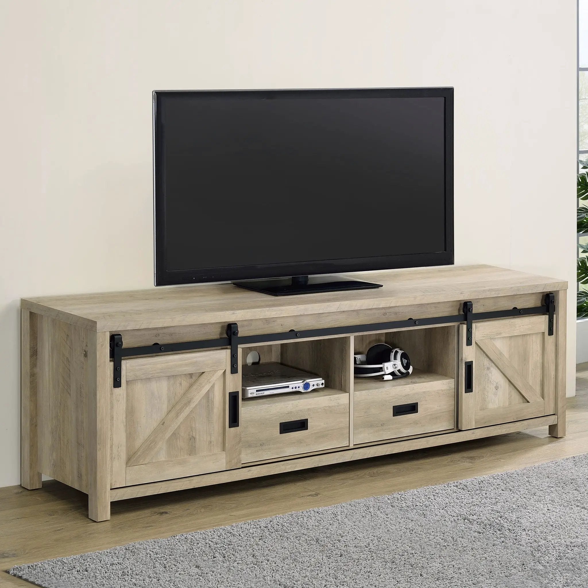 Madra - 2 Door TV Stand by HouseOfZazla