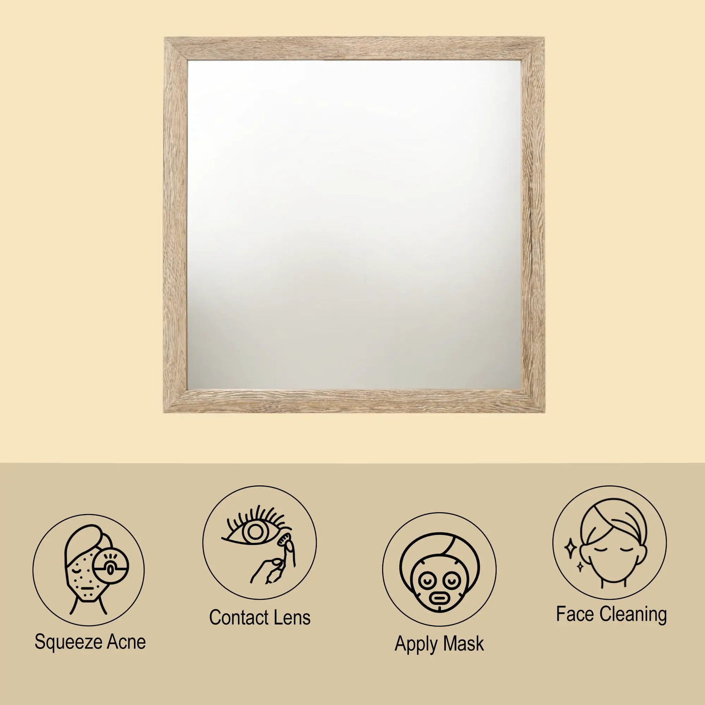 Miquell - Versatile Orientation Mirror by Unique Piece Furniture