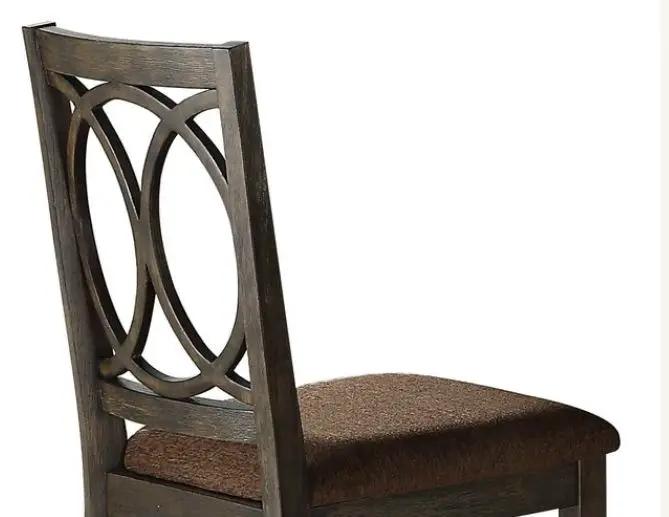 Jameson - Side Chair (Set of 2) - Brown / Espresso by HouseOfZazla