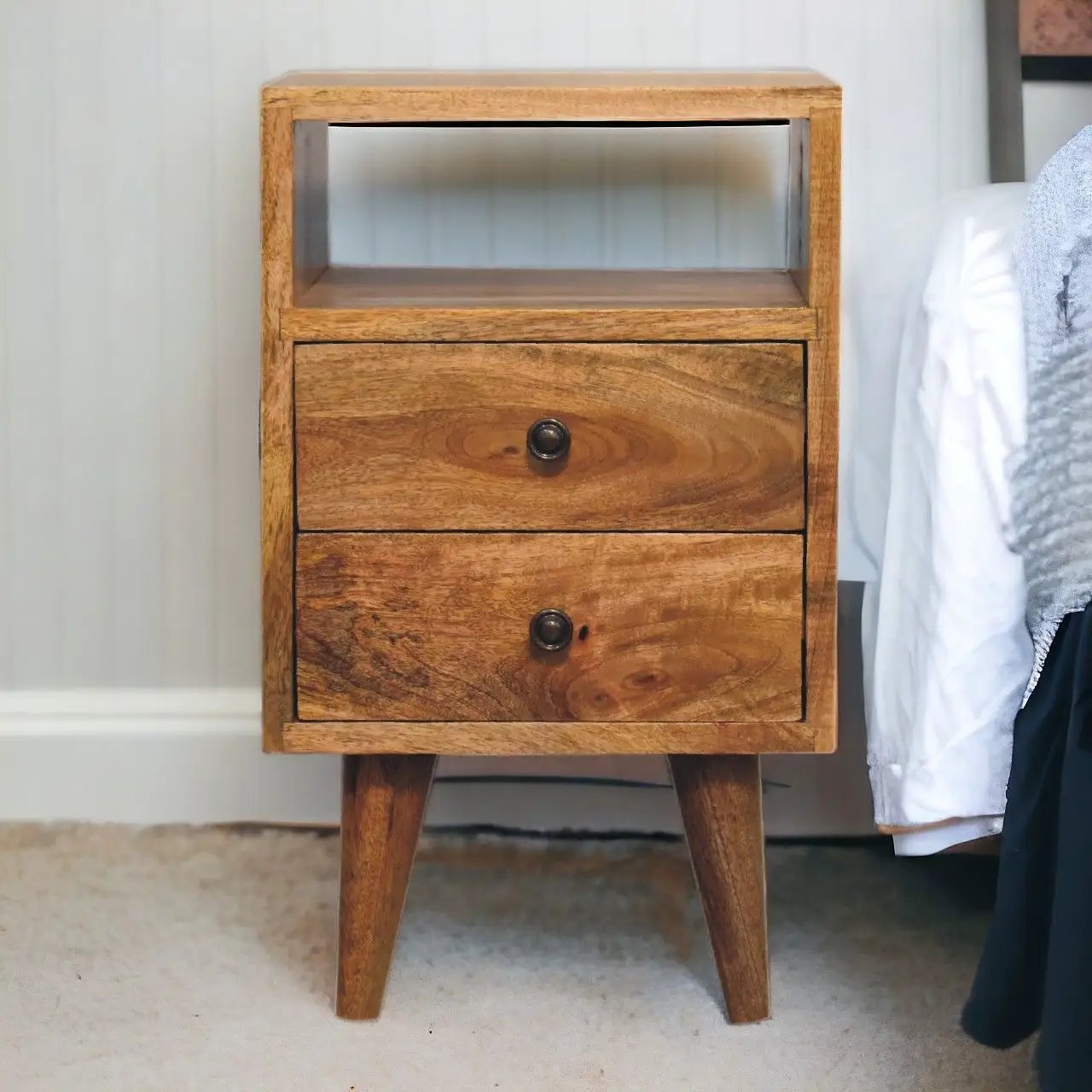 Mini Classic Bedside Table by Unique Piece Furniture