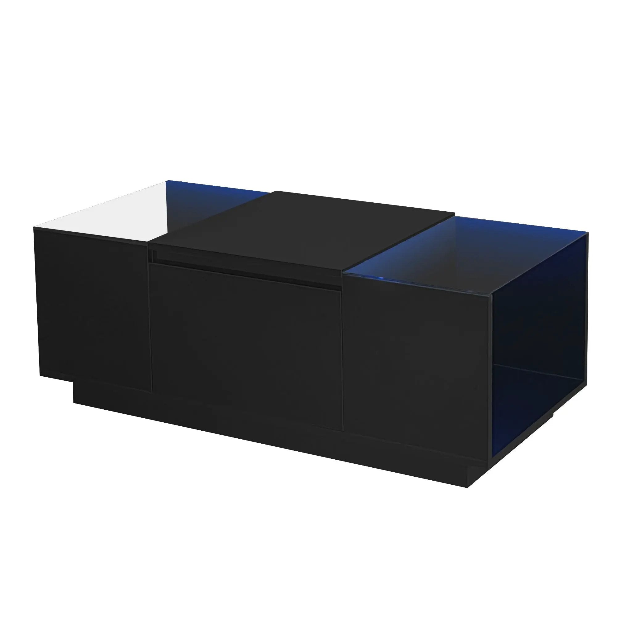 LED Coffee Table, Modern Center Table by HouseOfZazla