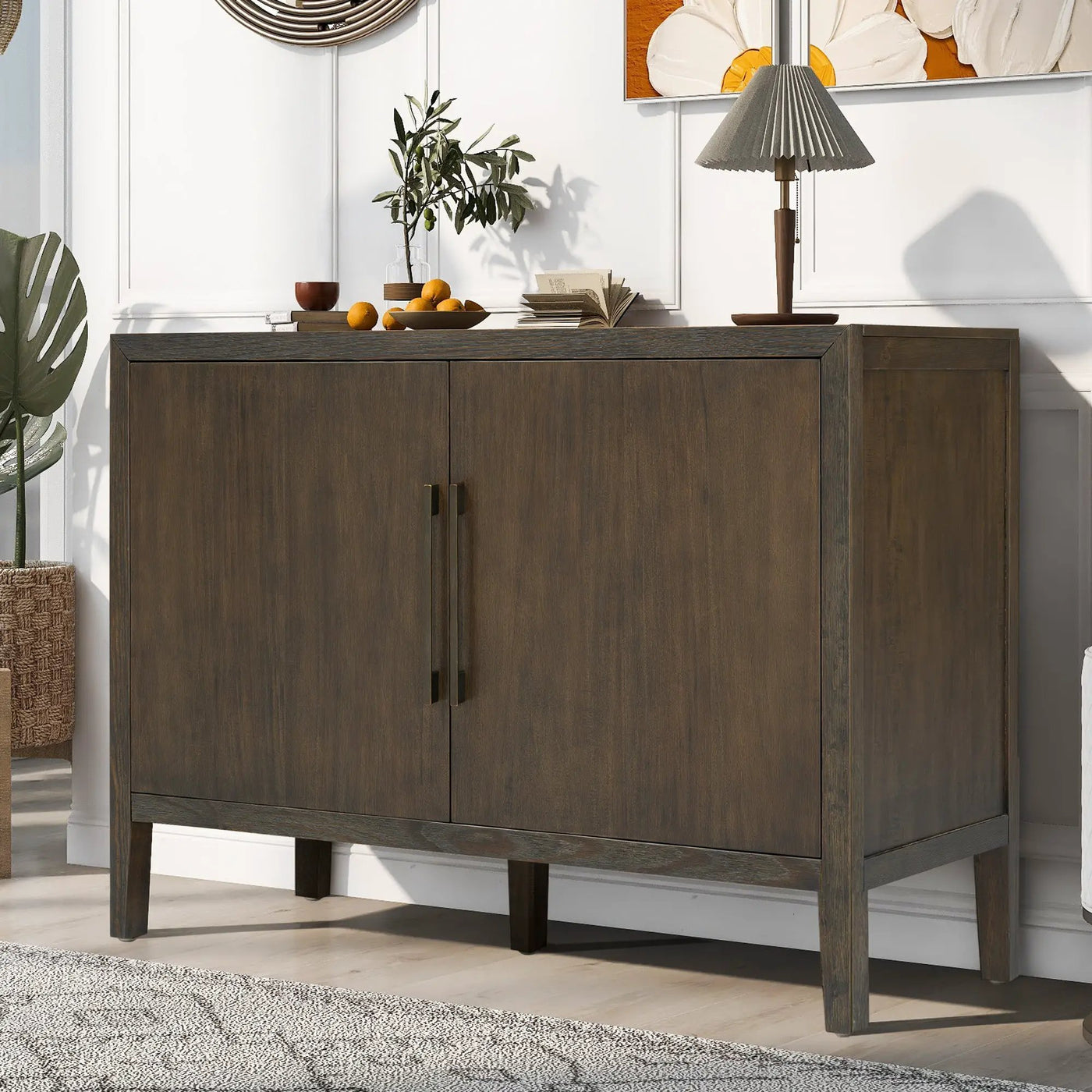 U_STYLE 47.25-Inch Farmhouse Sideboard by HouseOfZazla
