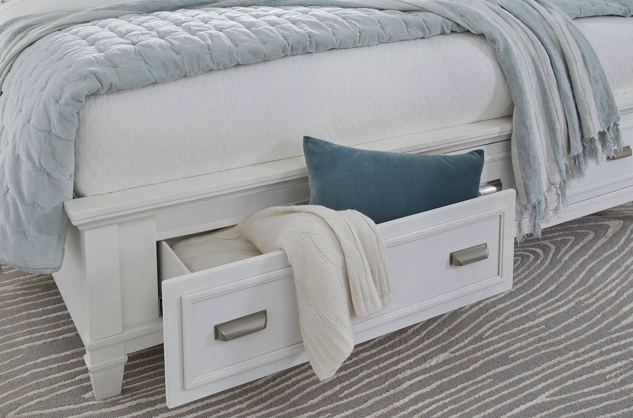 Charleston - Panel Storage Bed by Unique Piece Furniture