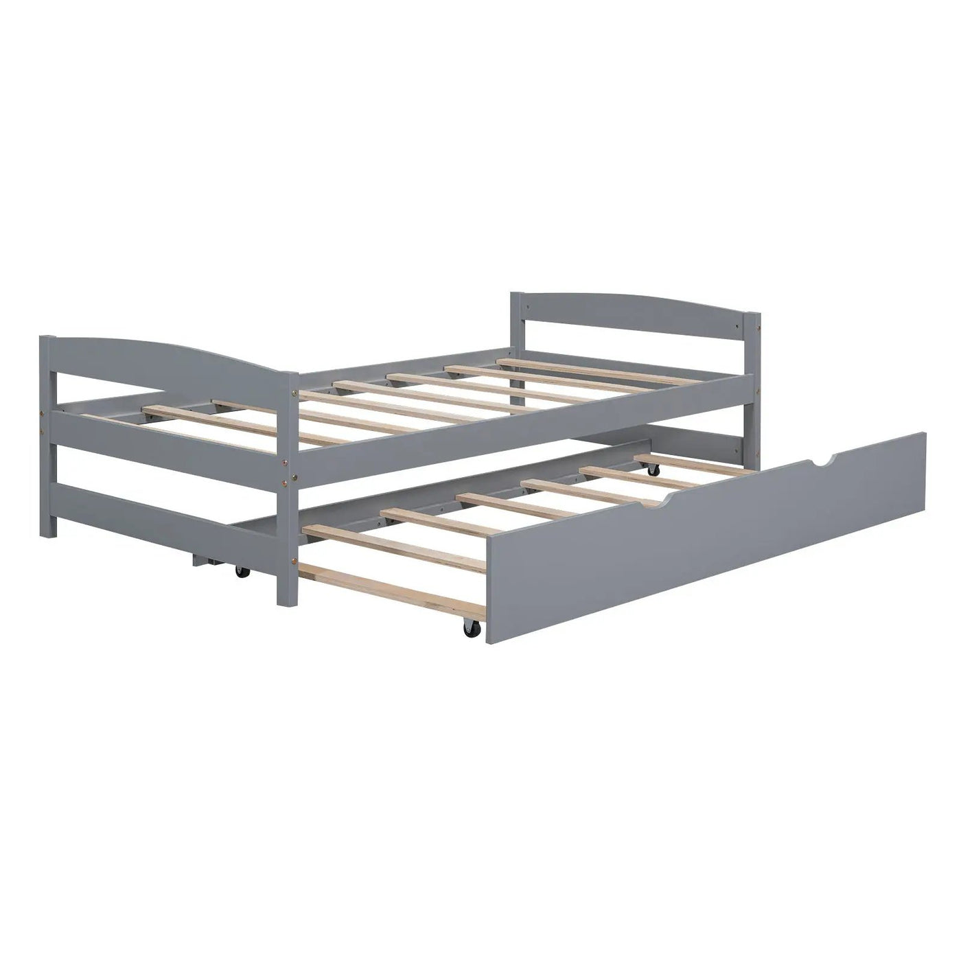 Platform Bed With Trundle by HouseOfZazla