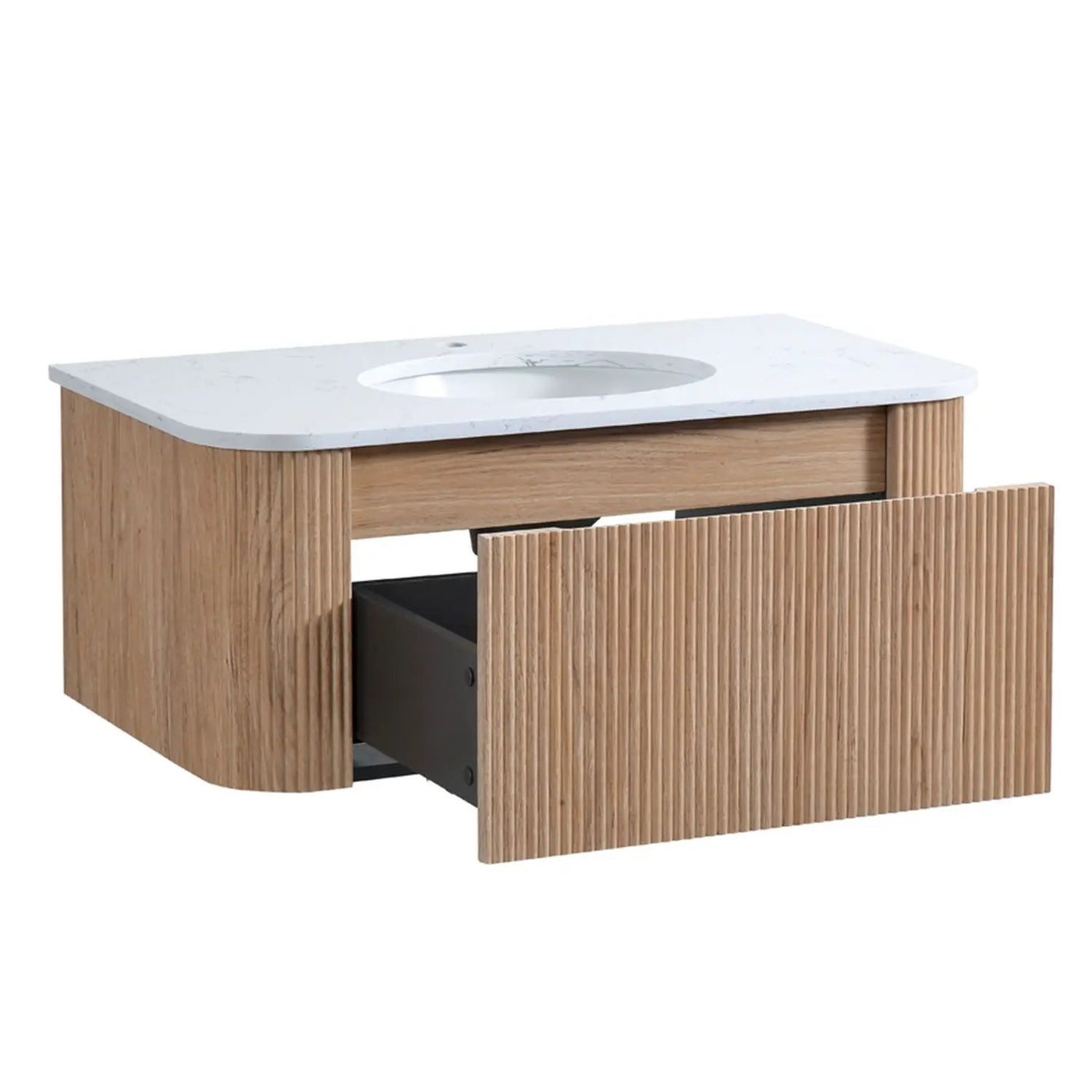Wall Mounted Bathroom Vanity With Sink by HouseOfZazla