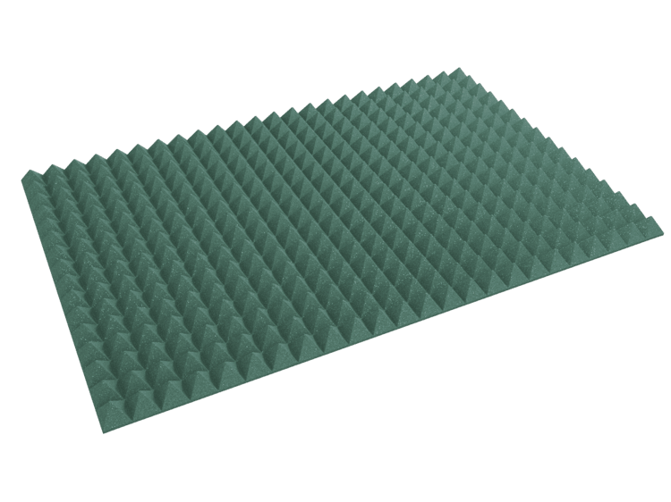 3 Inch Acoustic Foam Pyramid Style Panels - 13 Color Options, photo 45 of 53