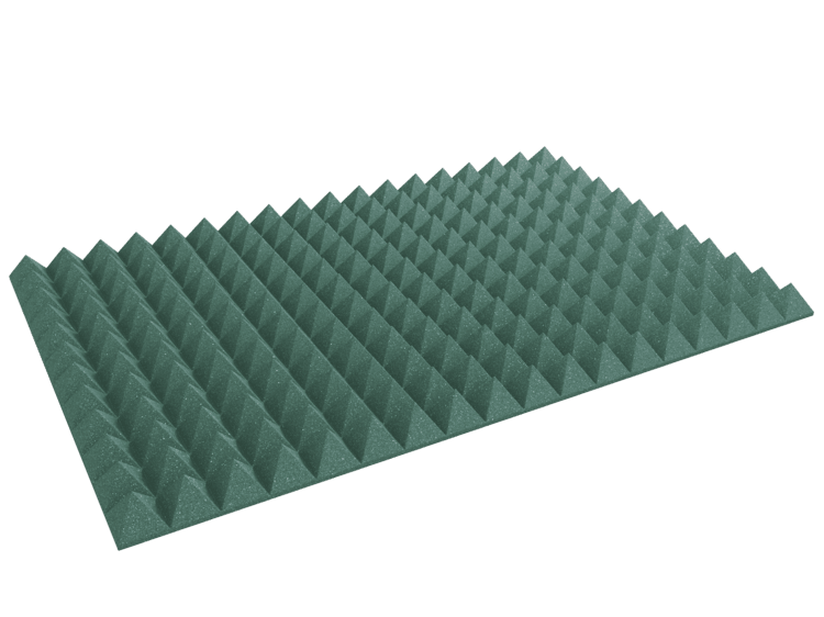 4 Inch Acoustic Foam Pyramid Style Panels - 13 Color Options, photo 45 of 53