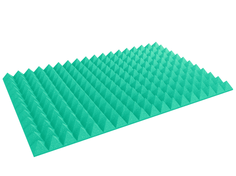 4 Inch Acoustic Foam Pyramid Style Panels - 13 Color Options, photo 46 of 53