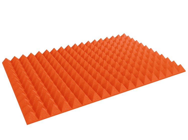 4 Inch Acoustic Foam Pyramid Style Panels - 13 Color Options, photo 47 of 53