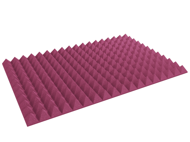 4 Inch Acoustic Foam Pyramid Style Panels - 13 Color Options, photo 48 of 53