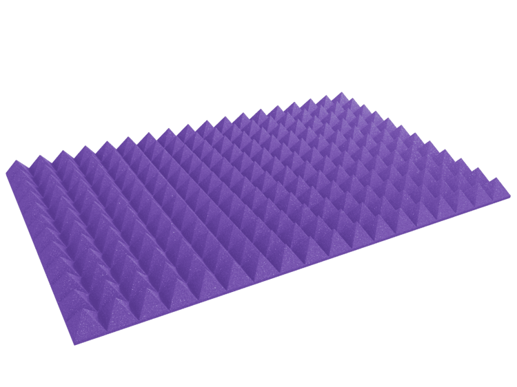 4 Inch Acoustic Foam Pyramid Style Panels - 13 Color Options, photo 49 of 53