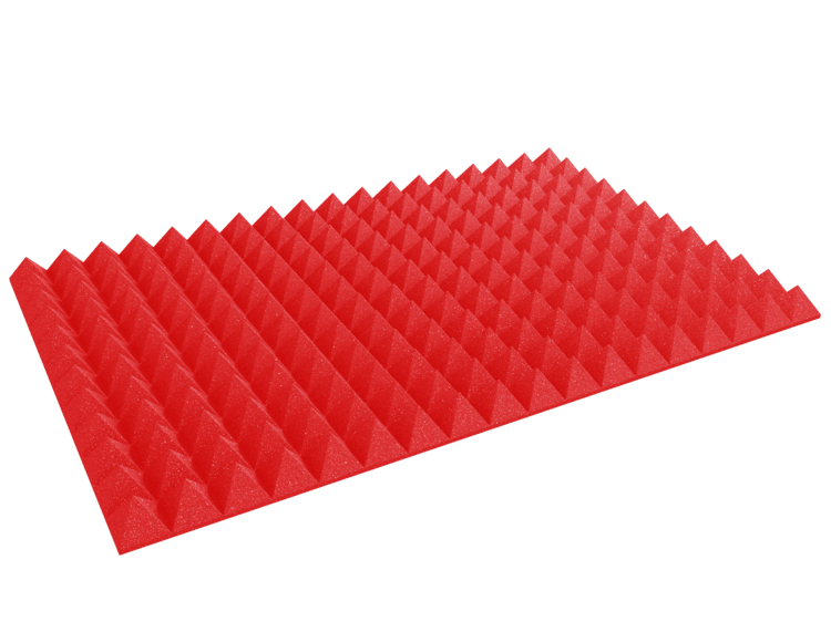 4 Inch Acoustic Foam Pyramid Style Panels - 13 Color Options, photo 50 of 53