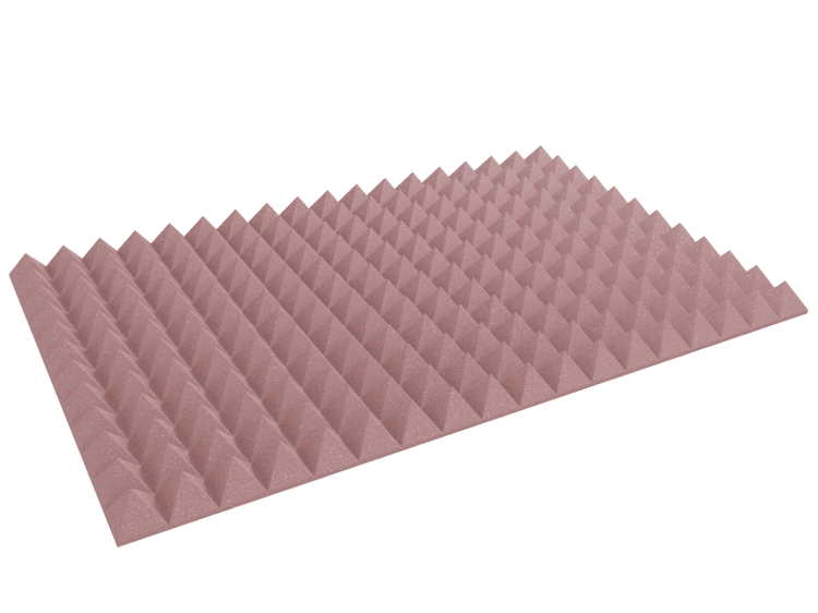 4 Inch Acoustic Foam Pyramid Style Panels - 13 Color Options, photo 51 of 53