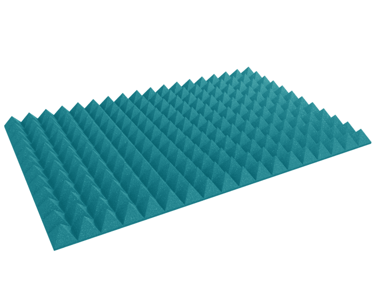 4 Inch Acoustic Foam Pyramid Style Panels - 13 Color Options, photo 52 of 53