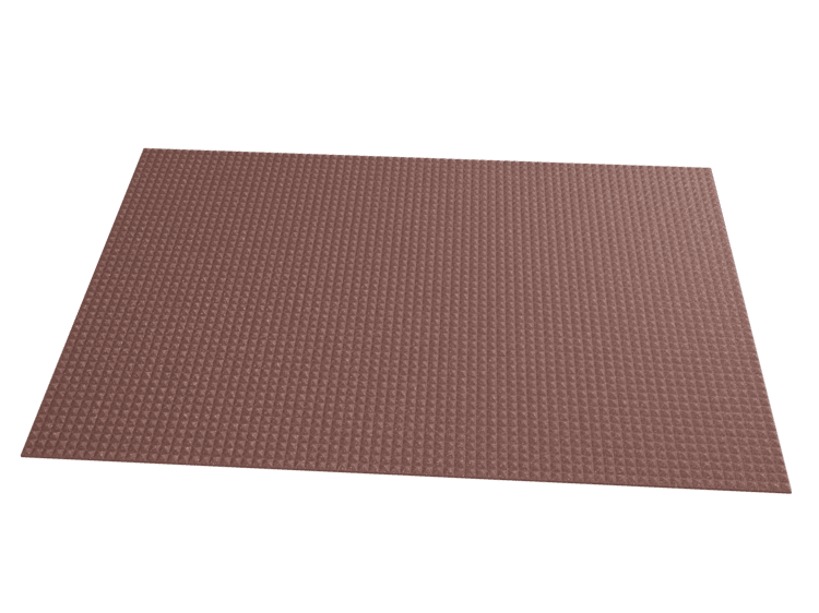 1 Inch Acoustic Foam Pyramid Style Panels - 13 Color Options by SoundAssured