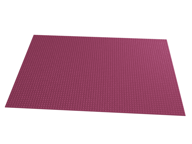 1 Inch Acoustic Foam Pyramid Style Panels - 13 Color Options by SoundAssured
