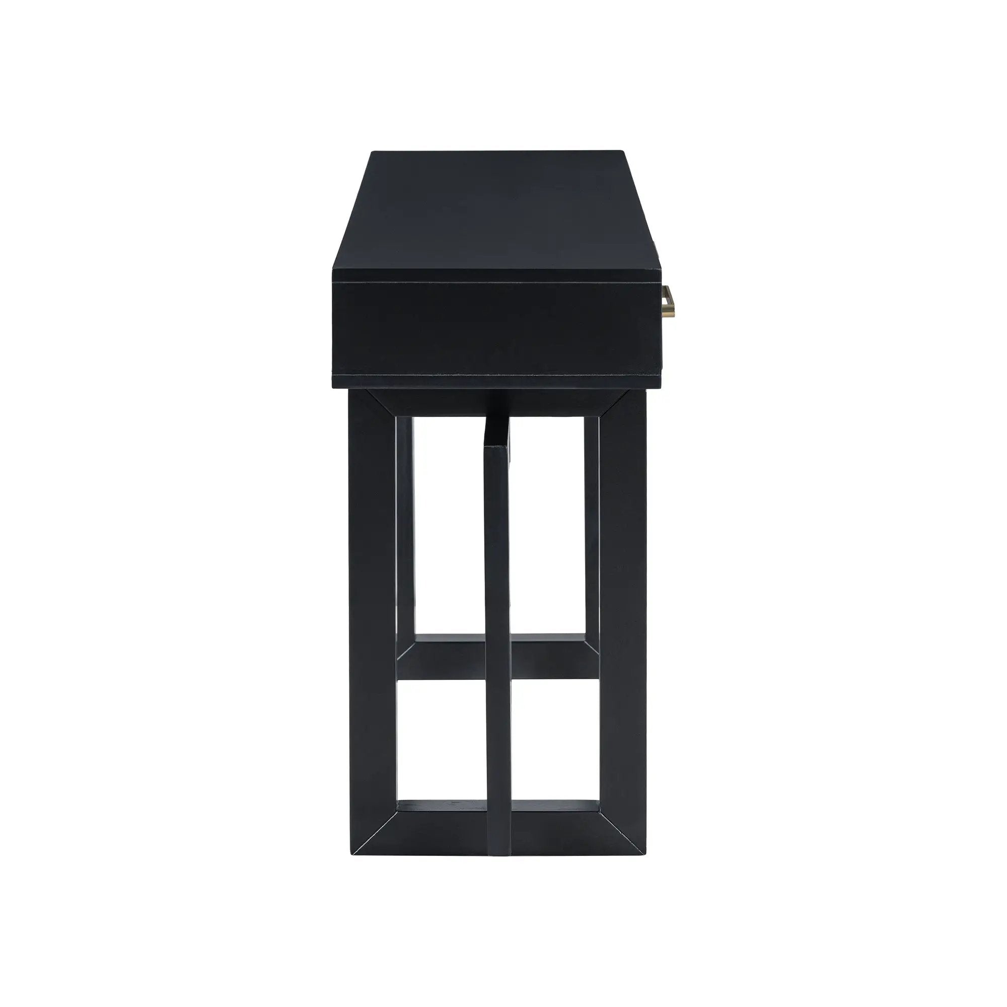 U_STYLE Elegant Console Table with Three Drawers by HouseOfZazla