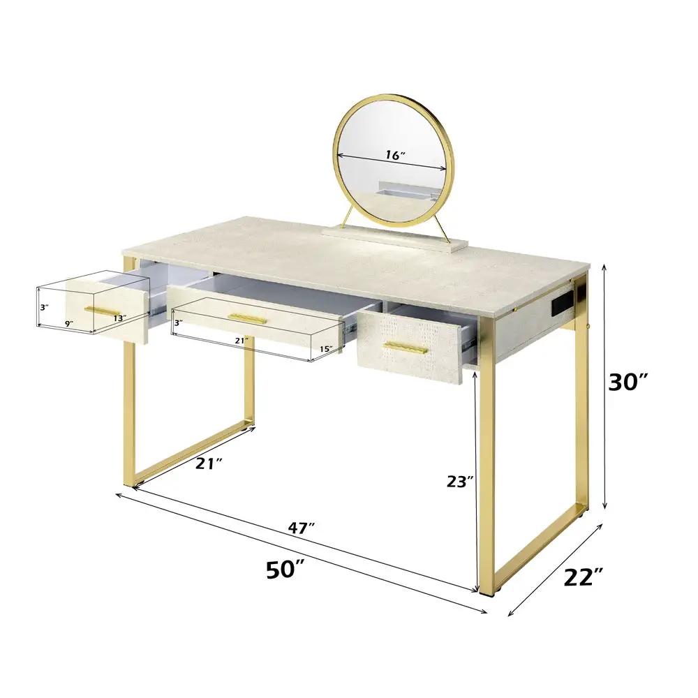 Myles - Vanity Desk by Unique Piece Furniture