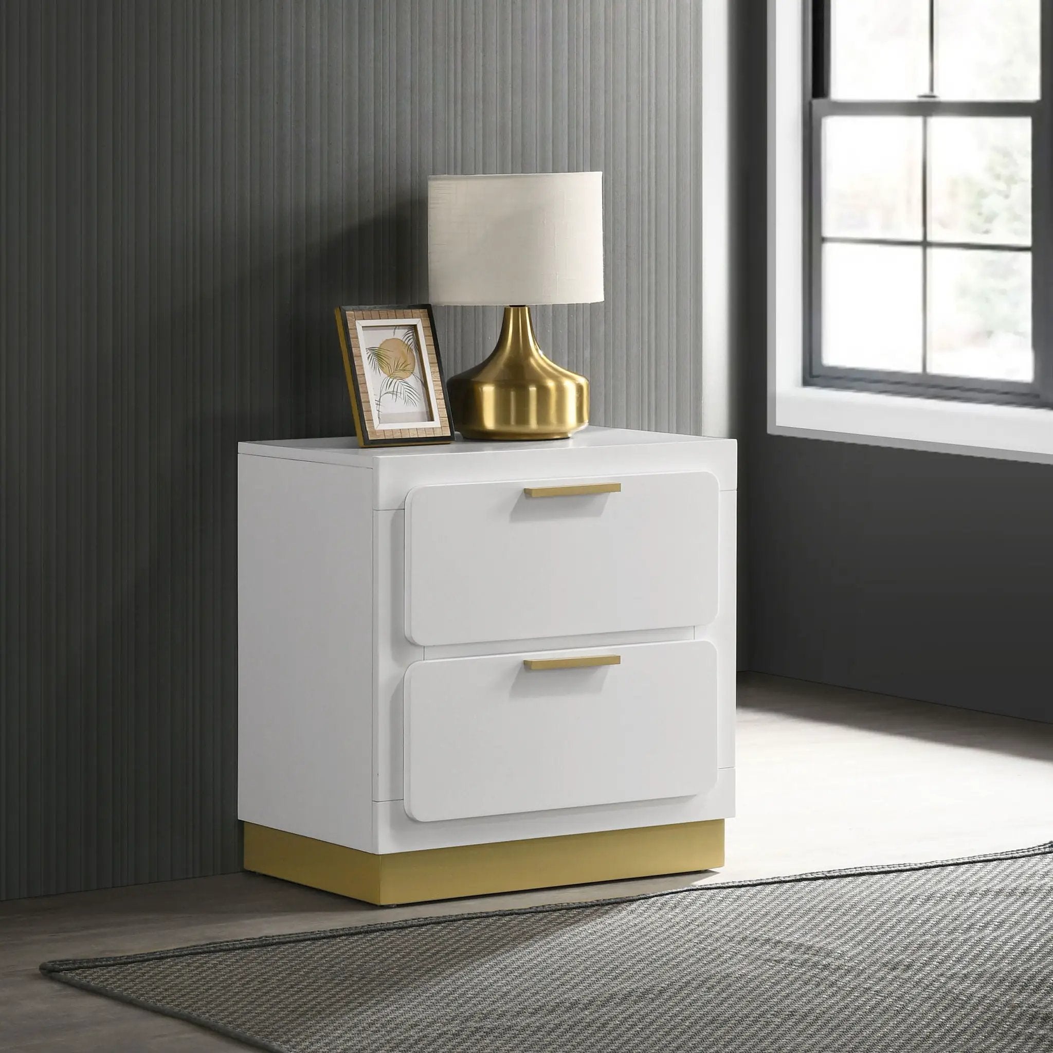 Sophia - 2 Drawer Nightstand by HouseOfZazla