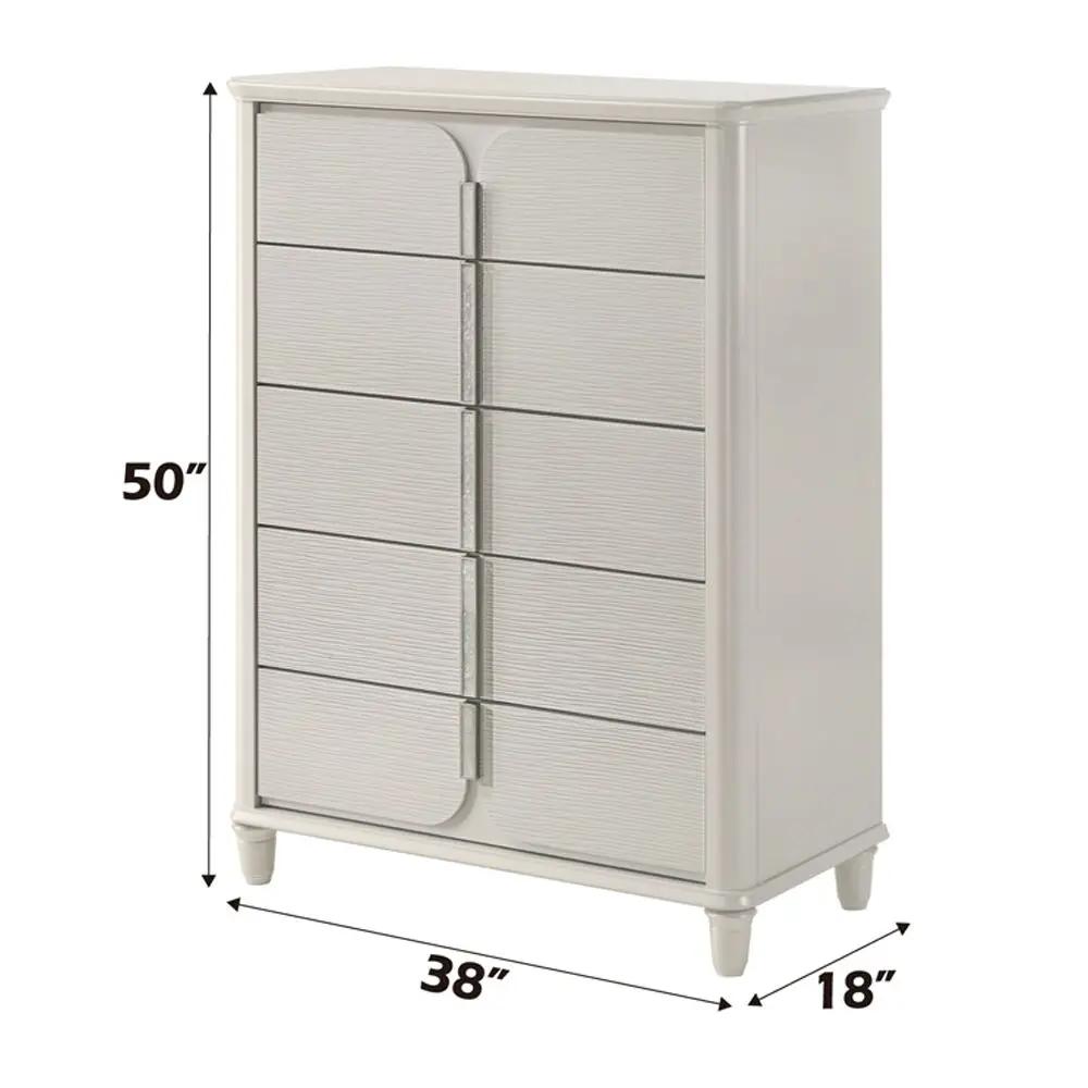 Laveda - Chest - Pearl White by Unique Piece Furniture