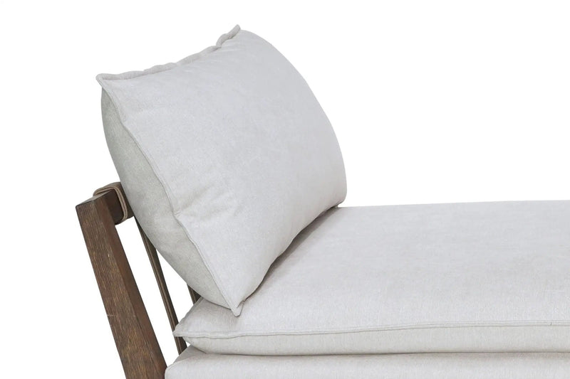 Daybed With Strap Detail - White by HouseOfZazla