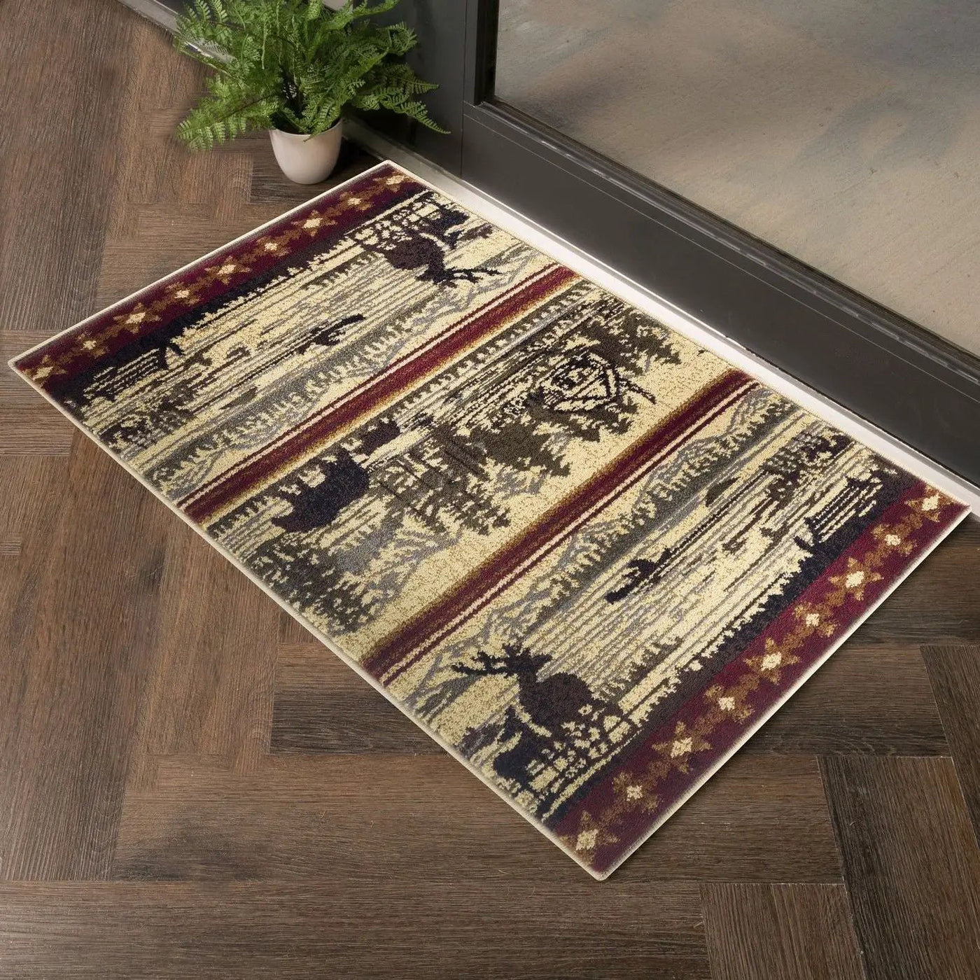 Nature's Nest - GC_CBL3005 Lodge Area Rug by Unique Piece Furniture