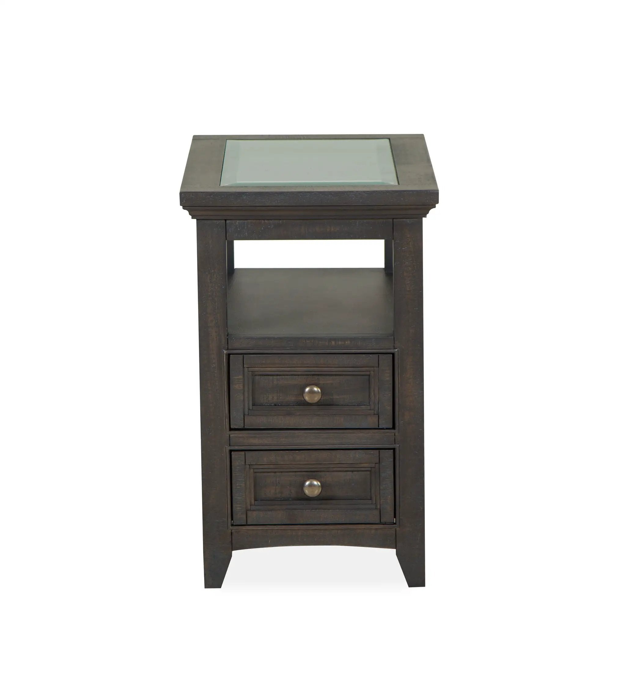 Westley Falls - Chairside End Table - Graphite by Unique Piece Furniture