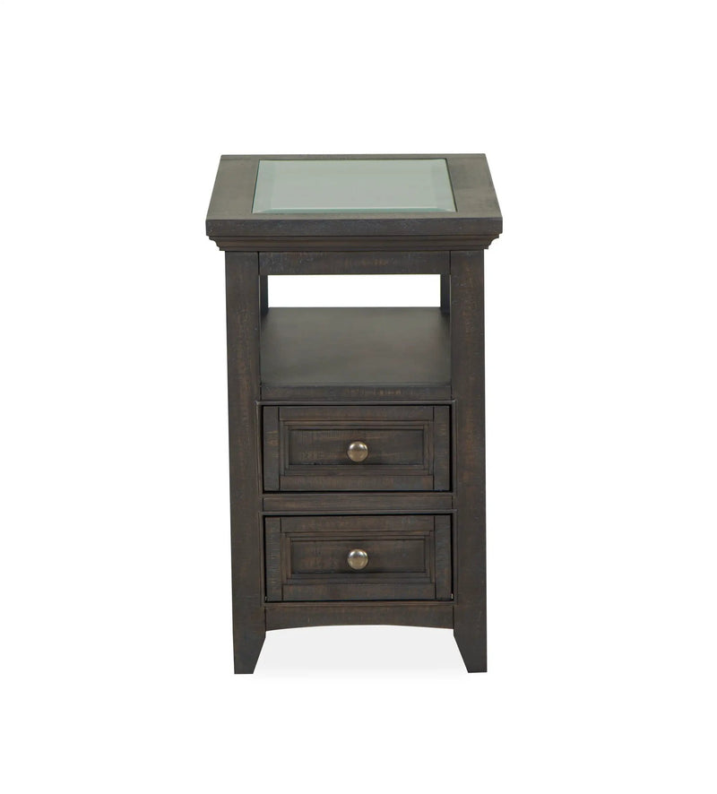 Westley Falls - Chairside End Table - Graphite by Unique Piece Furniture