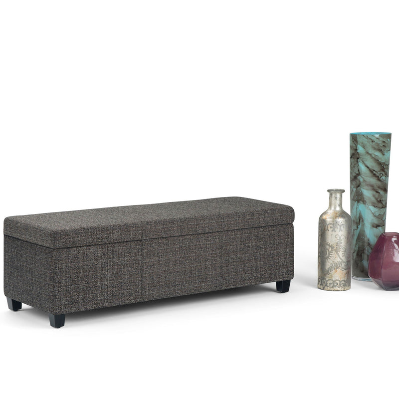 Avalon - Contemporary Storage Ottoman Bench by HouseOfZazla