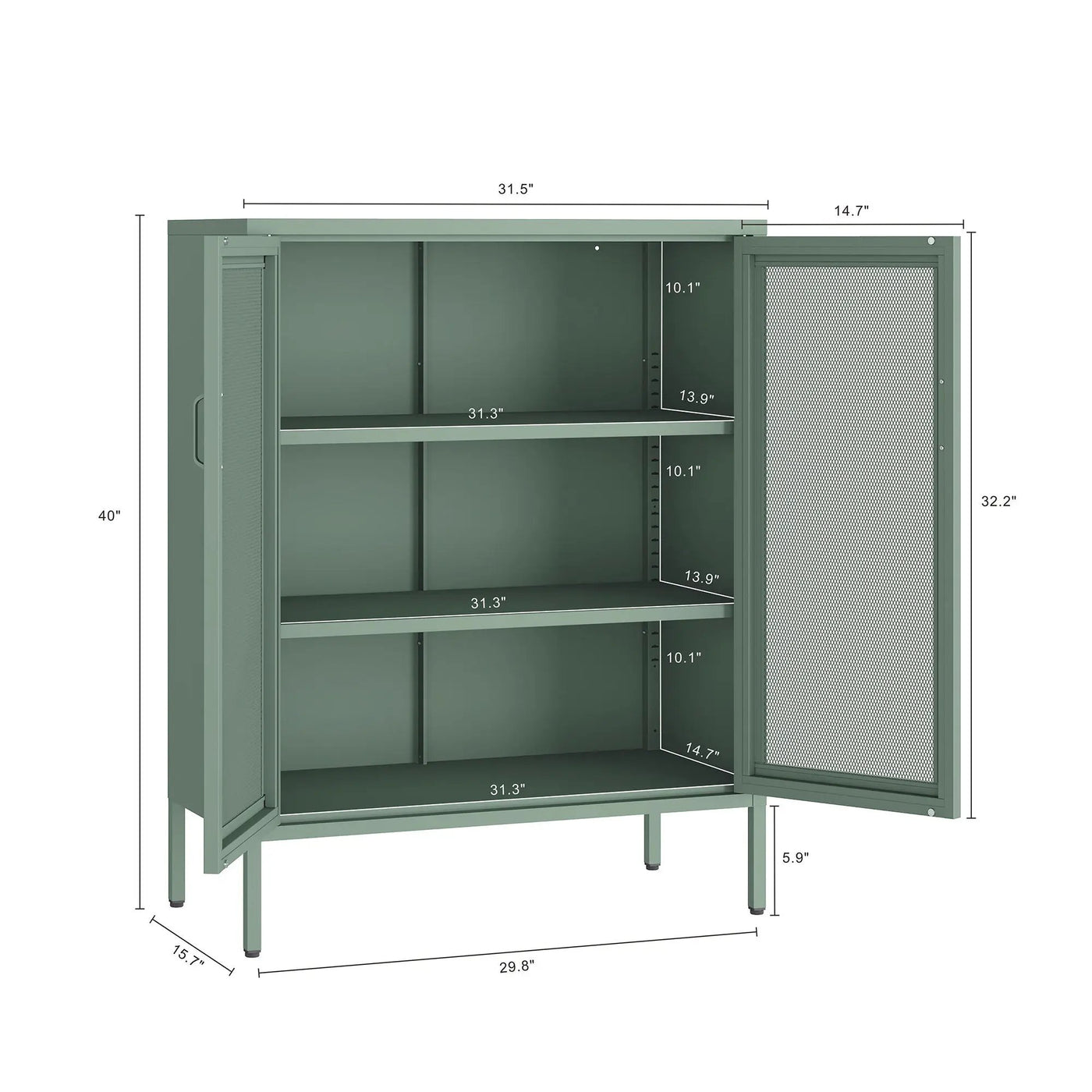 Amelia - Accent Cabinet by HouseOfZazla