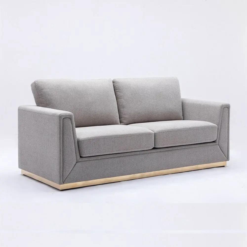 Valin - Sofa - Gray Linen by Unique Piece Furniture