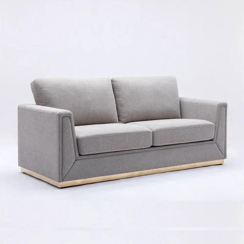 Valin - Sofa - Gray Linen by Unique Piece Furniture