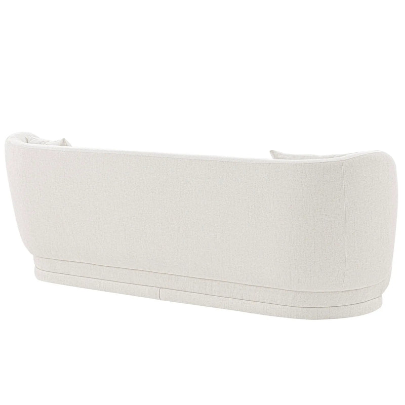 Siri - Upholstered Sofa - Cream by HouseOfZazla