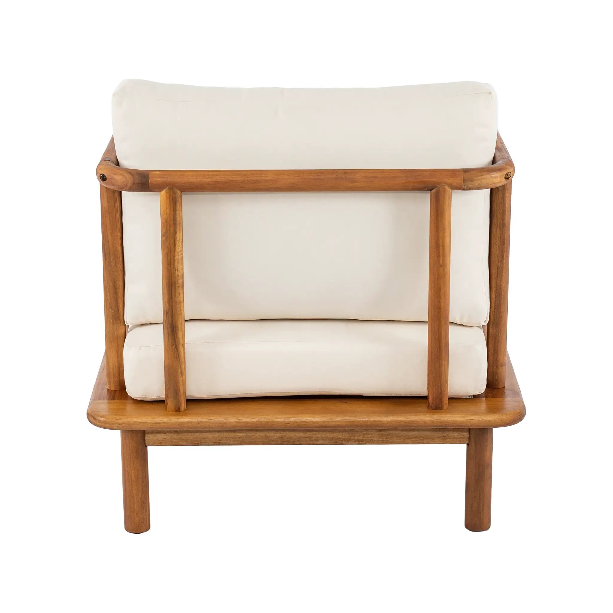 Canape Acacia Club Chair with Water-Repellent Cushion by HouseOfZazla