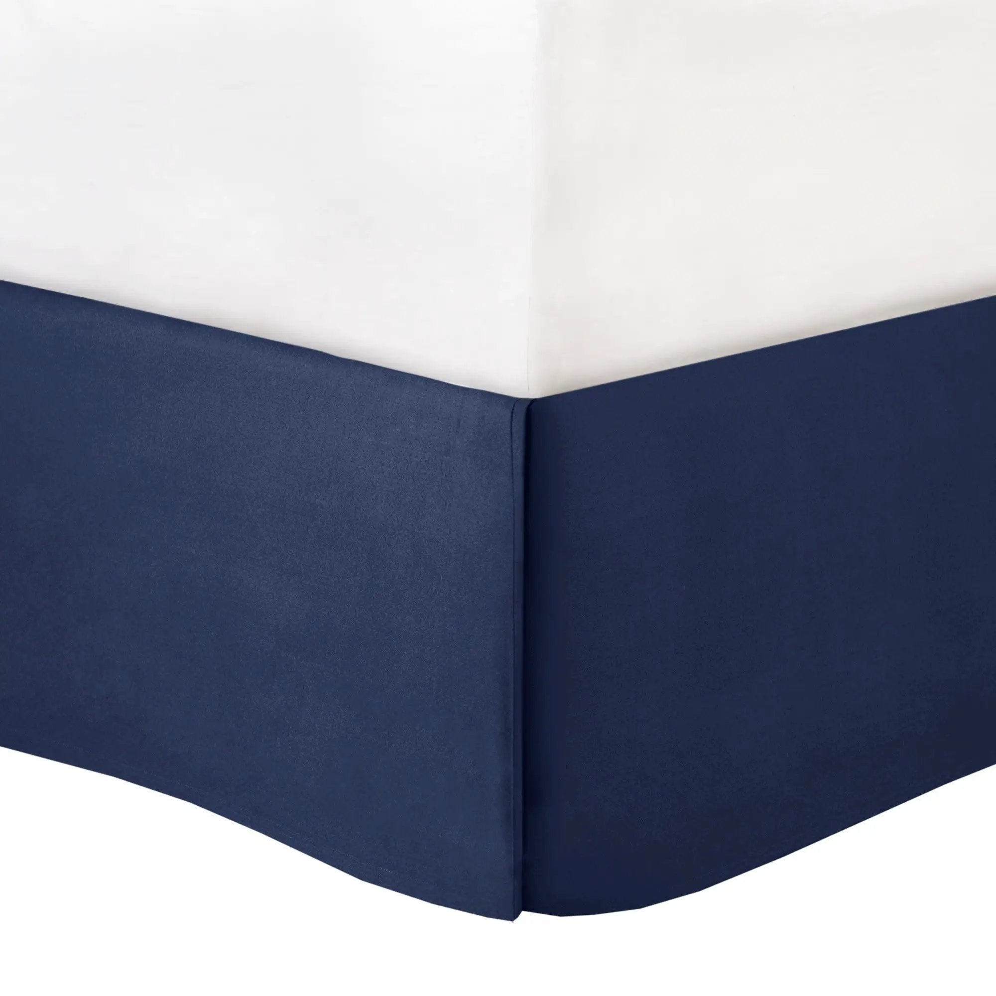 12 Piece Comforter Set with Cotton Bed Sheets Navy Cal King by HouseOfZazla