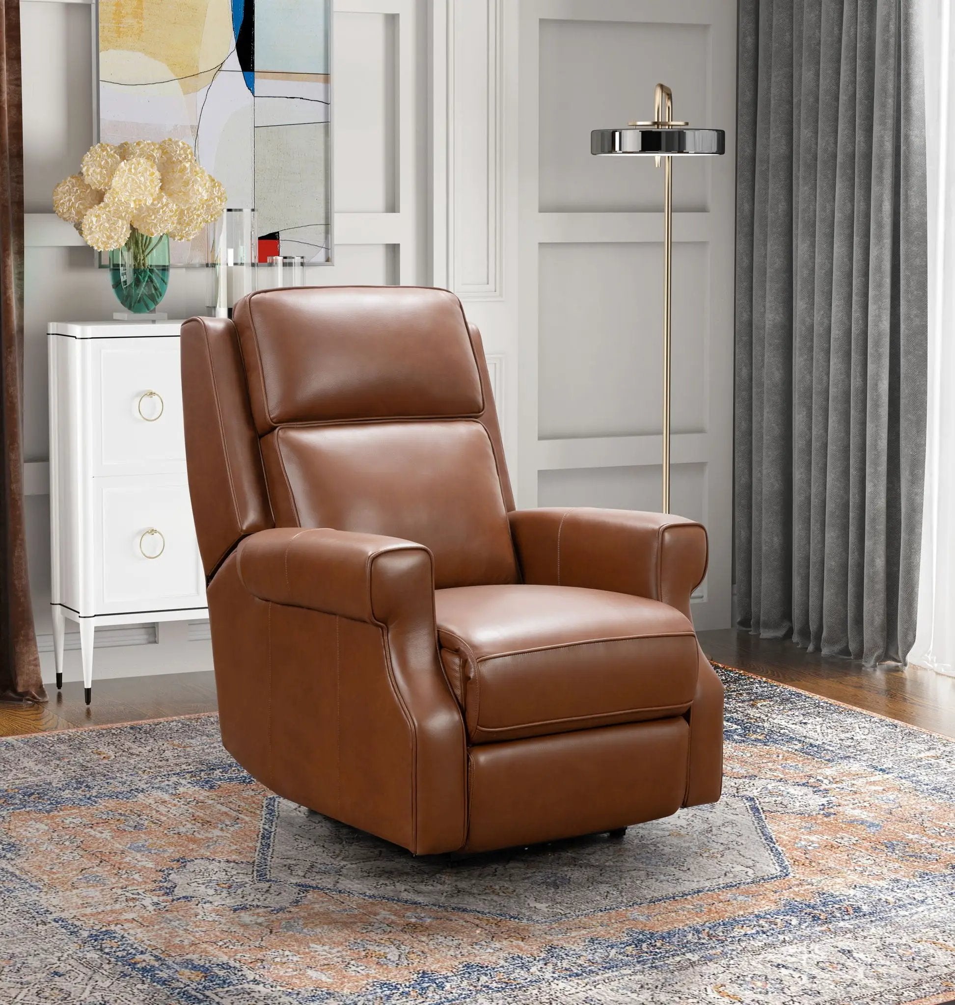 Durham - Power Recliner With Power Recline, Power Headrest, Power Lumbar by Unique Piece Furniture