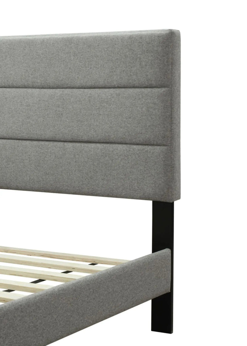 Full Sized Channel Bed Compact Design With USB by Unique Piece Furniture