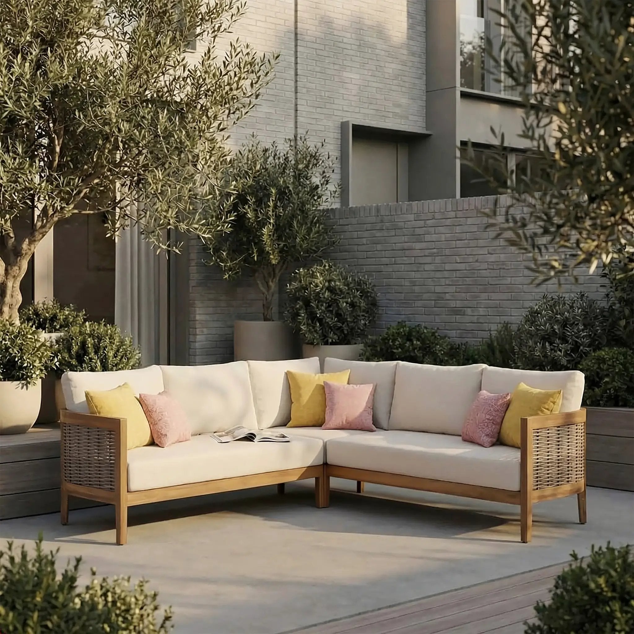 5-Seater Outdoor Patio Sofa Set by HouseOfZazla