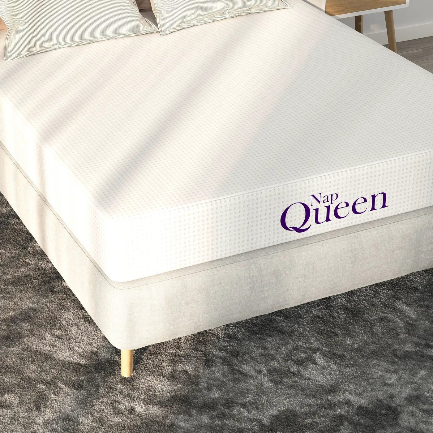 10" Charcoal Memory Foam Mattress by HouseOfZazla