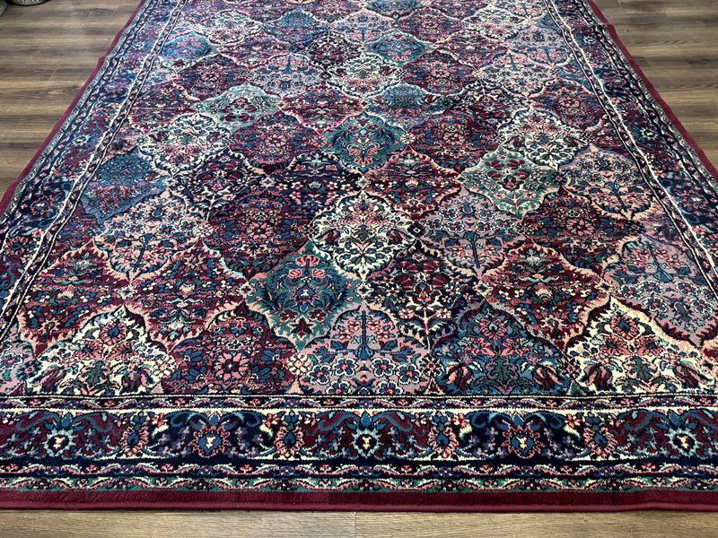 Multicolor Panel Kirman Rug 8x11 by Jewel Rugs