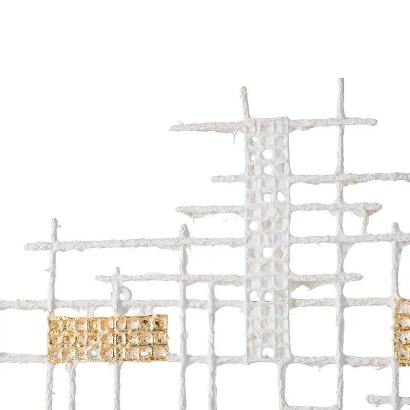 Wall Decor - White / Gold by HouseOfZazla