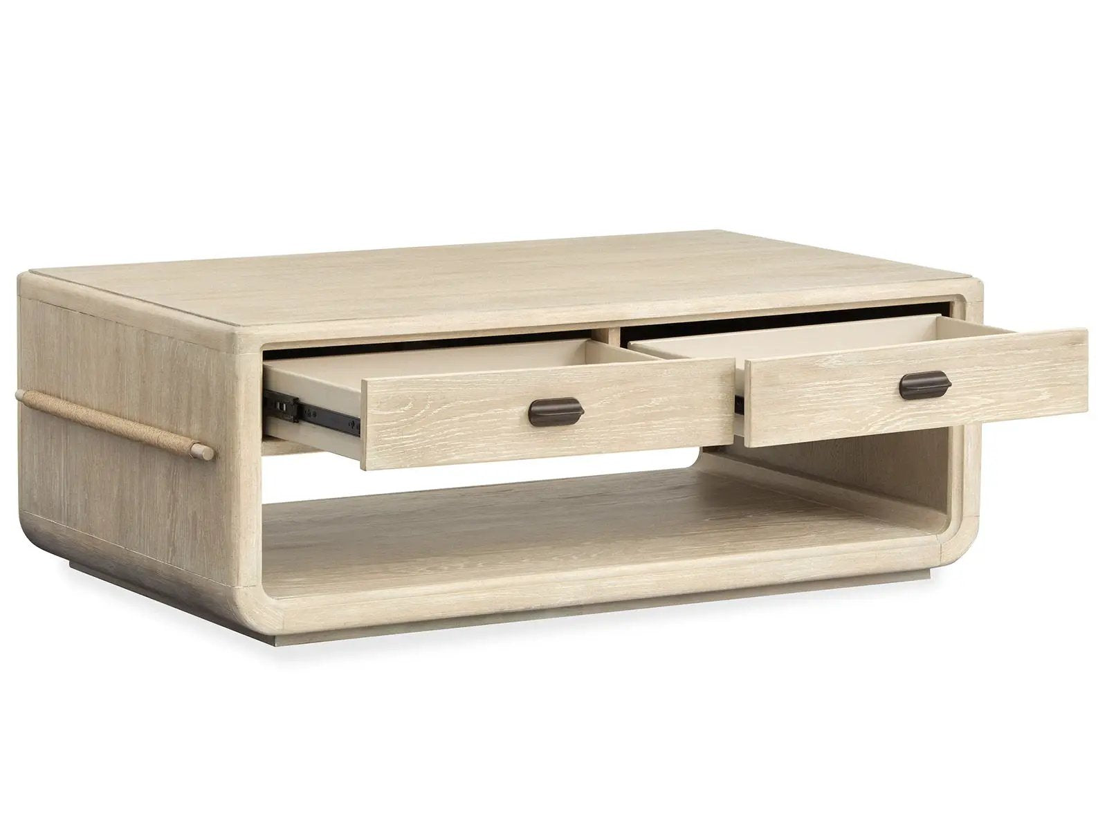 Sunset Cove - Rectangular Cocktail Table With Casters by Unique Piece Furniture