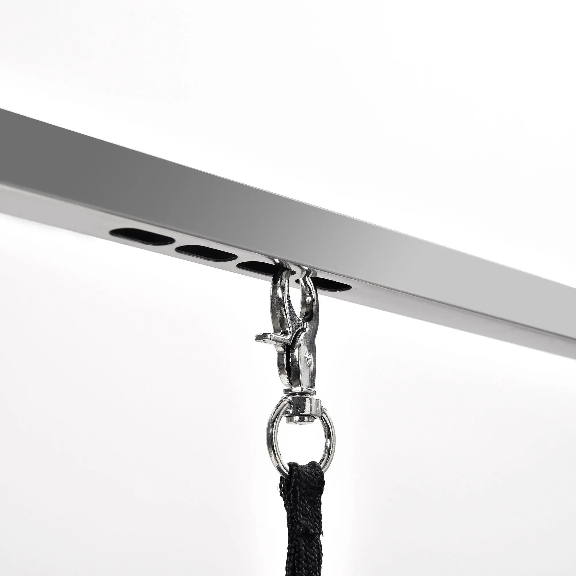 Professional Dog Pet Grooming Table Large Adjustable Heavy Duty Portable With Arm & Noose & Mesh Tray - Black by HouseOfZazla