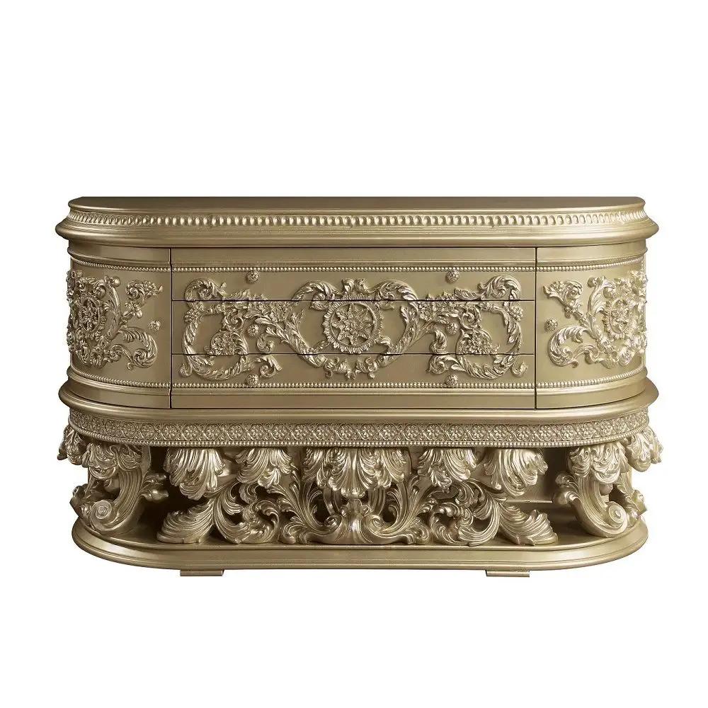 Vatican - Server - Champagne Silver by Unique Piece Furniture
