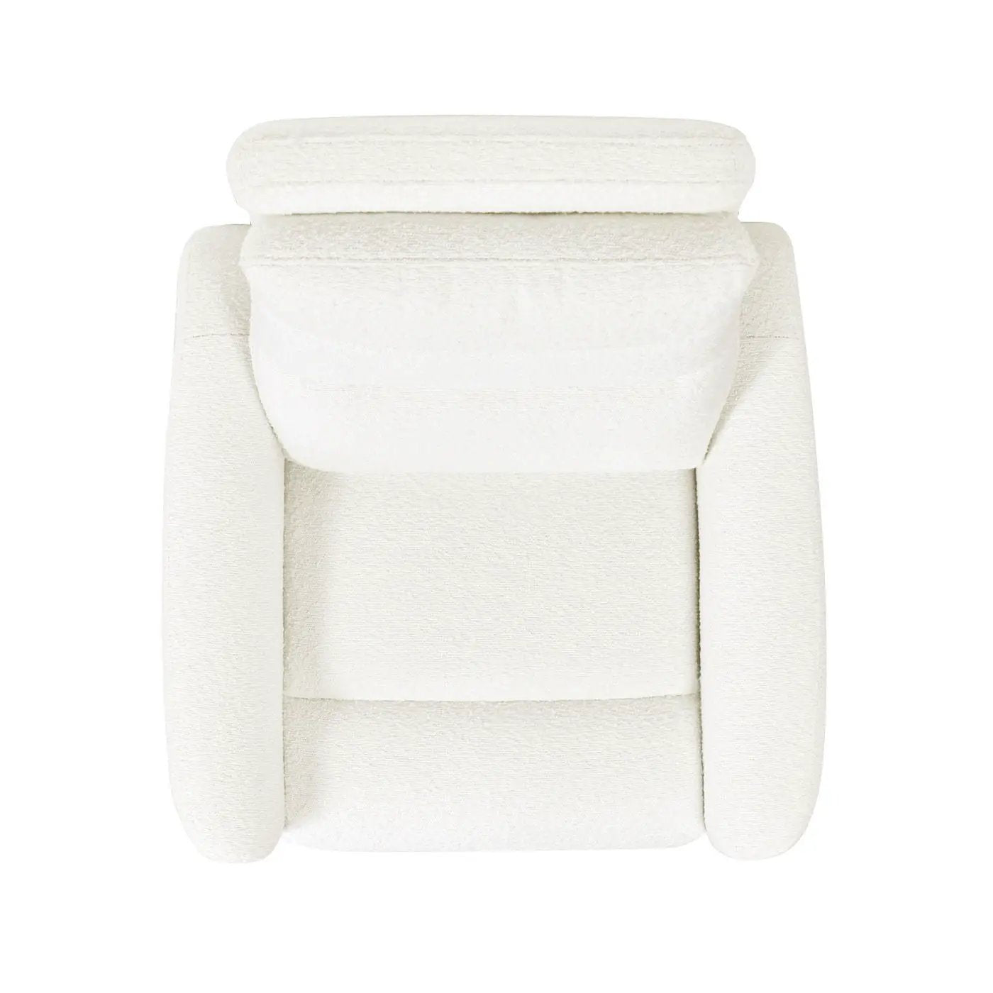 Bloomy - High Back Power Recliner Motion Chair - Chiffon White by Unique Piece Furniture