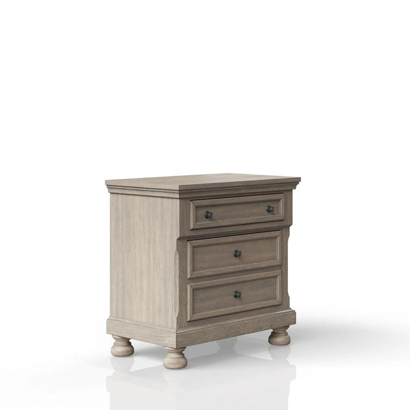 Nightstand Two Storage Drawers by Unique Piece Furniture