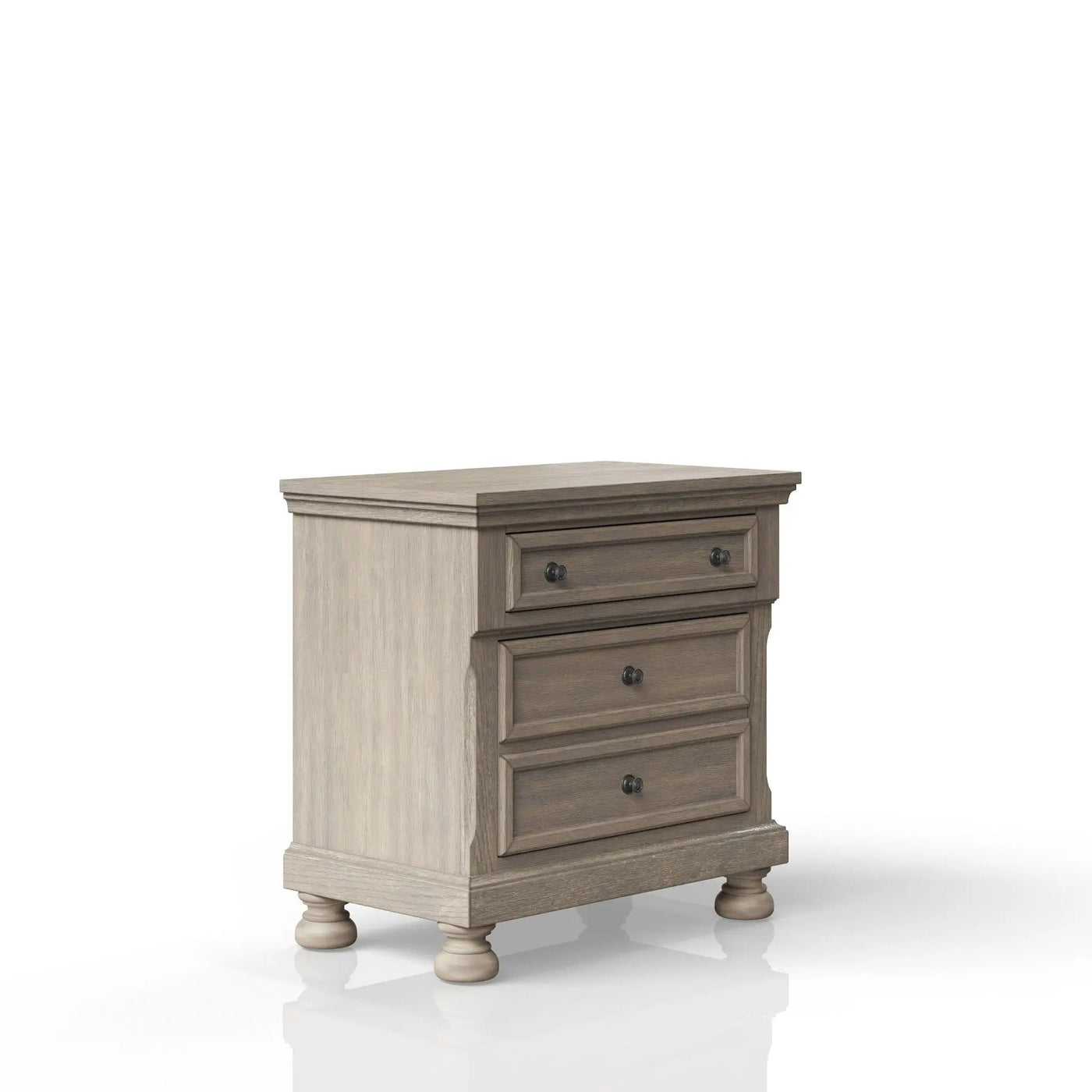 Nightstand Two Storage Drawers by Unique Piece Furniture